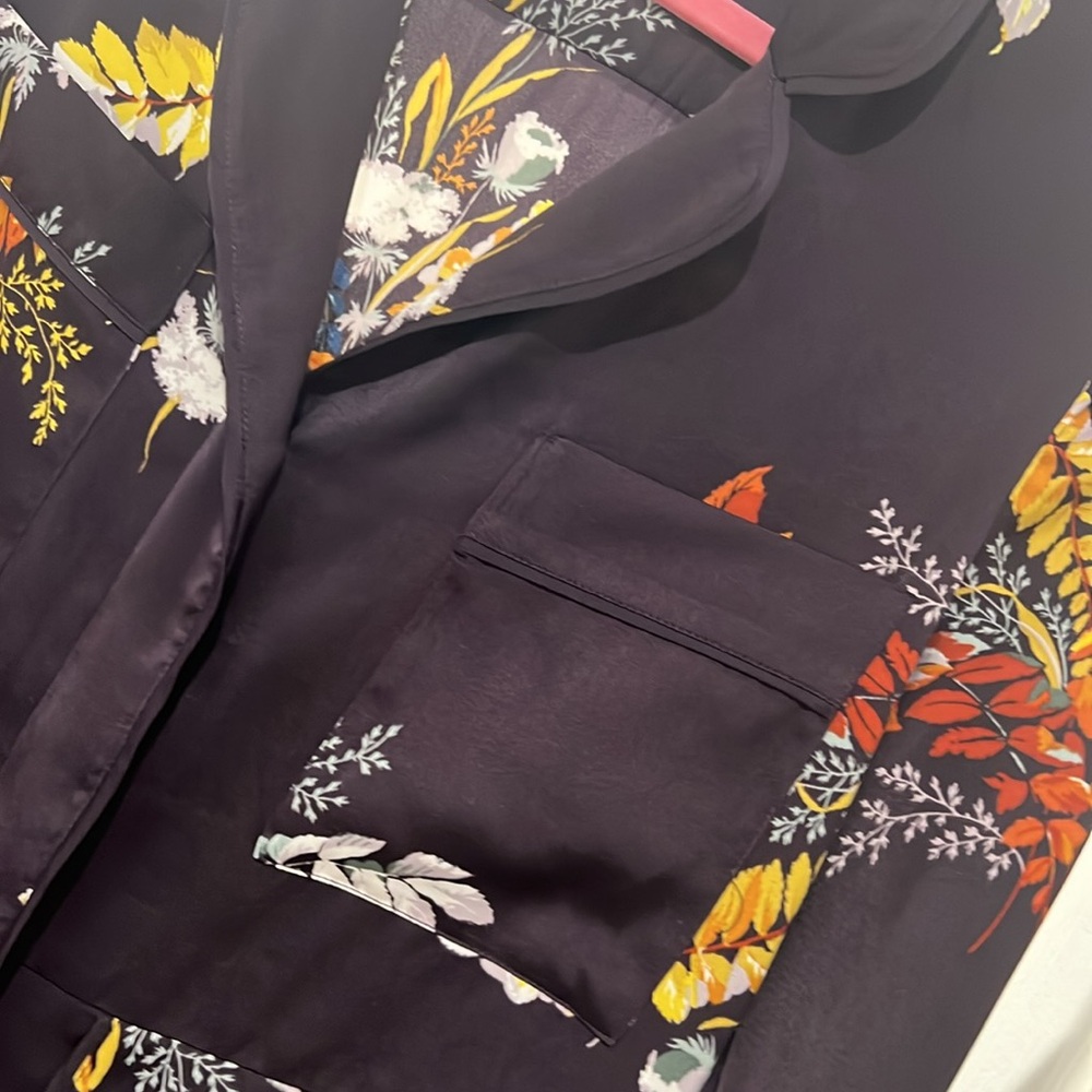 Madewell silk-like wide leg jumpsuit - pristine condition - size S - Picture 8 of 9